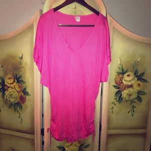 Soft beautiful pink swim coverup or dress
